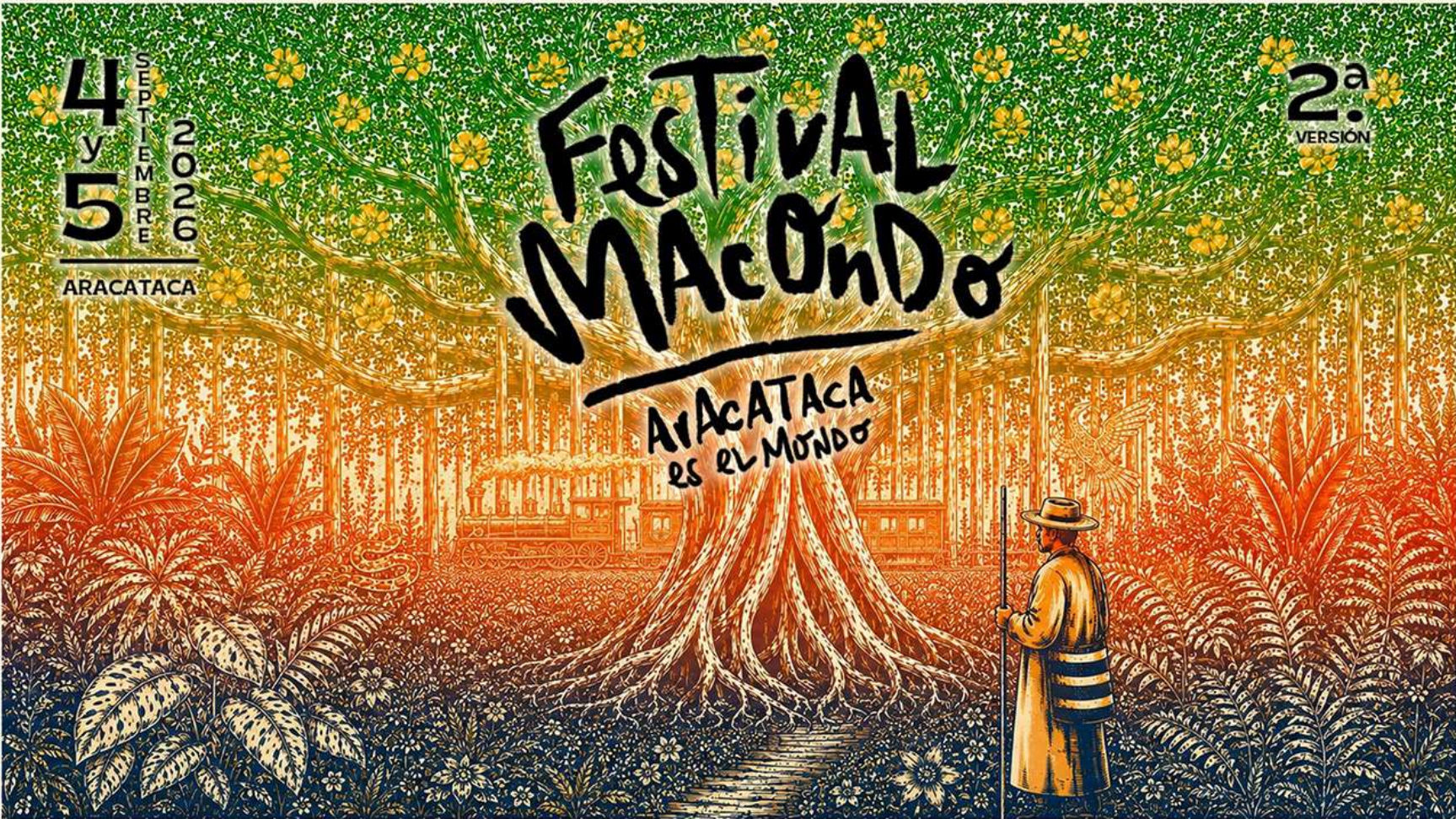 Afiche Festival Macondo